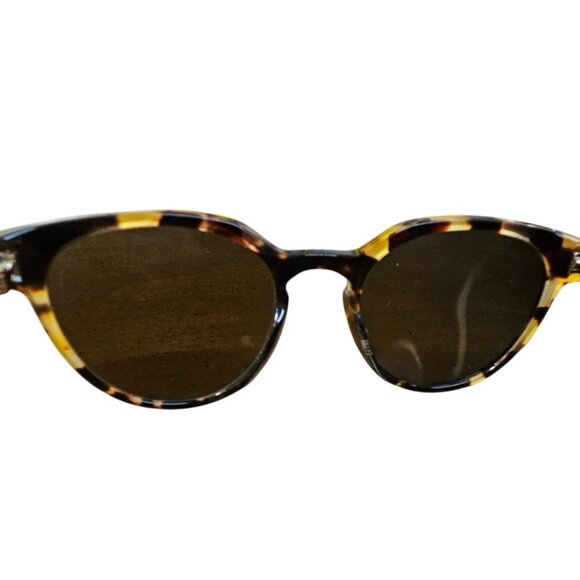 Warby Parker Wright N242  49-18-140 FRAMES ONLY Round Sunglasses Tortoise - Picture 9 of 9